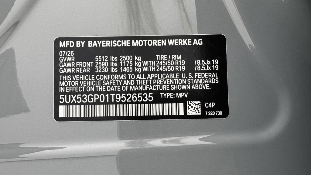 New 2026 BMW X3 xDrive30i w/ M Sport Package AWD/4WD image 10