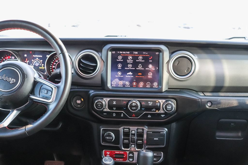 Used 2022 Jeep Gladiator Rubicon w/ Trailer Tow Package AWD/4WD image 15