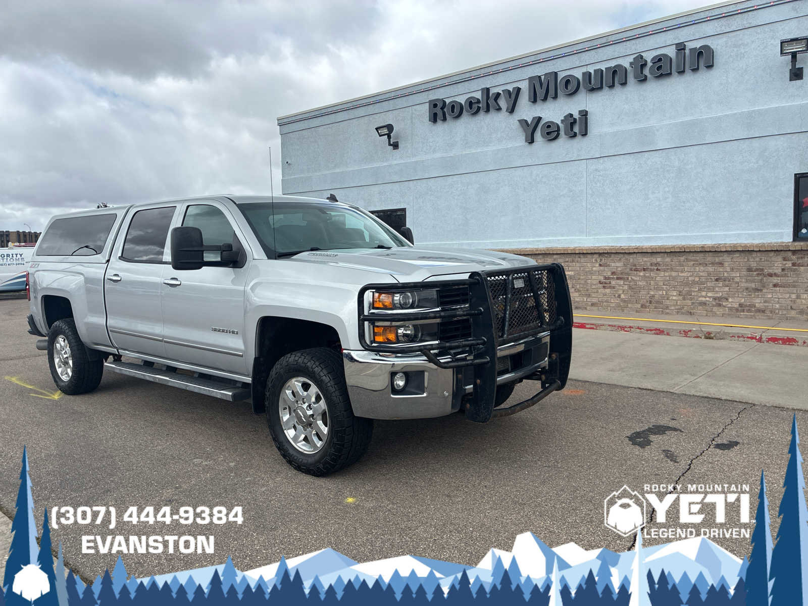 Used 2015 Chevrolet Silverado 3500 LTZ w/ Duramax Plus Package AWD/4WD image 1