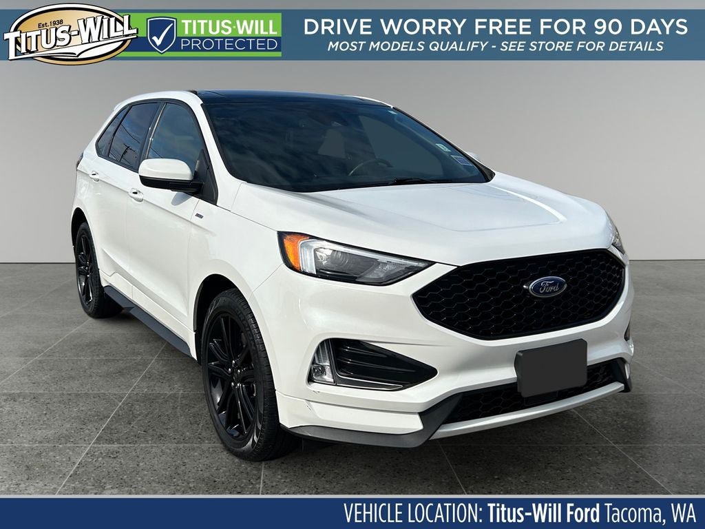Used 2022 Ford Edge ST-Line w/ Class II Trailer Tow Package AWD/4WD image 1