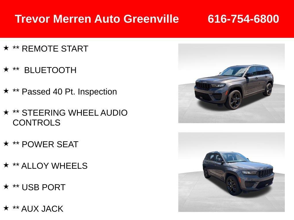 Used 2024 Jeep Grand Cherokee Altitude AWD/4WD image 14