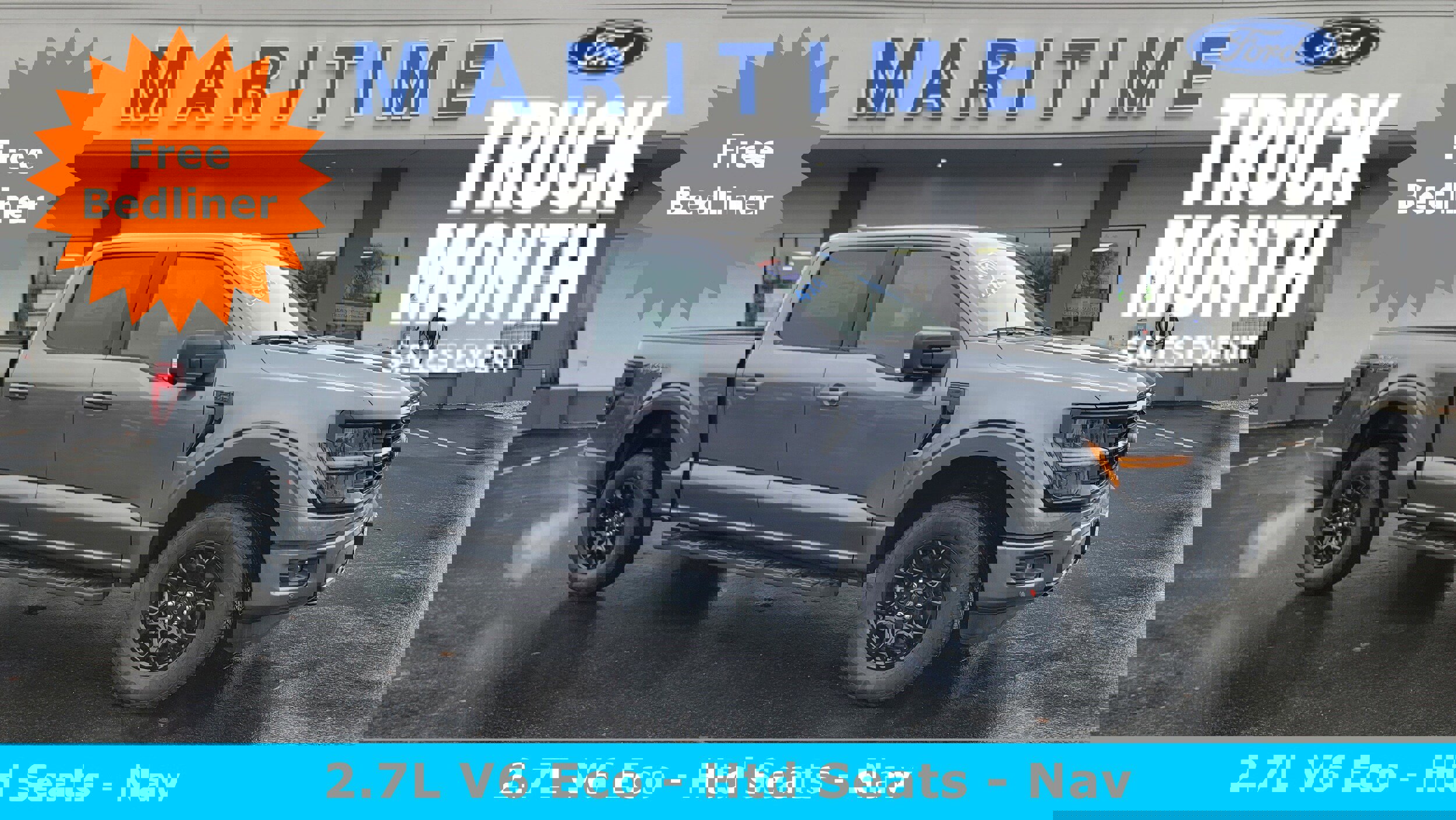 New 2025 Ford F150 XLT w/ Equipment Group 302A MID