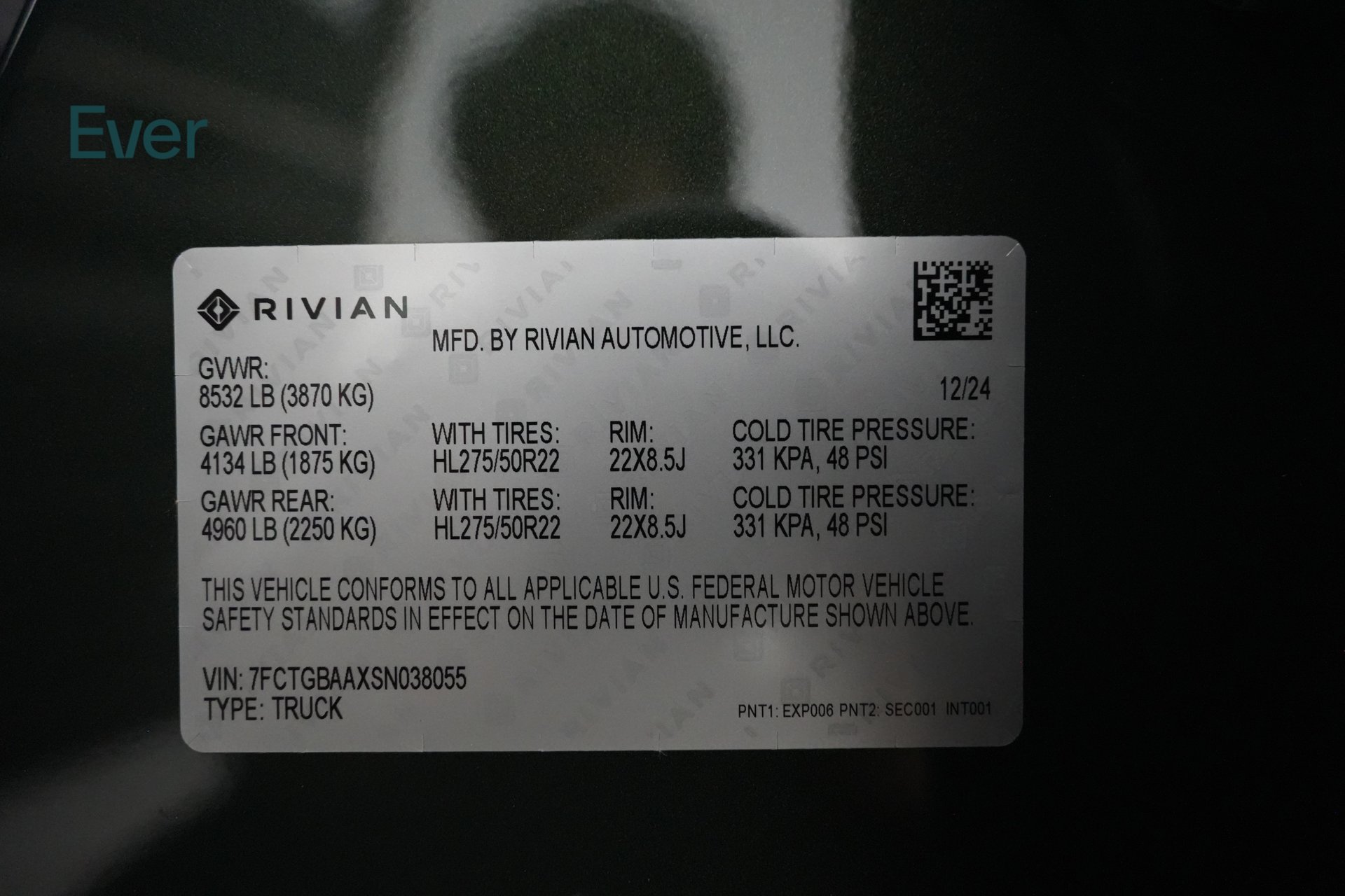 Used 2025 Rivian R1T Adventure Dual AWD/4WD image 30