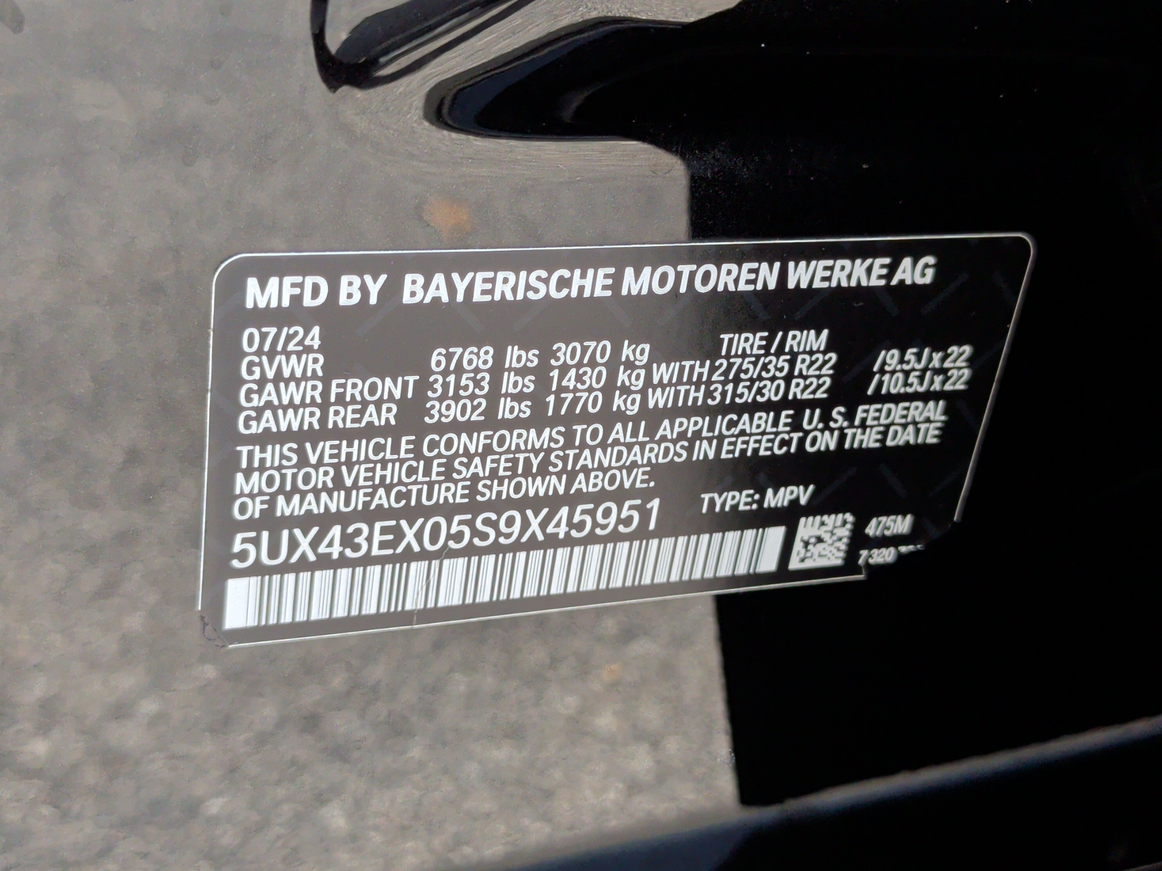 Used 2025 BMW X6 M60i AWD/4WD image 44