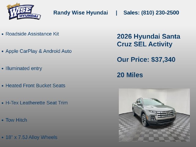 New 2026 Hyundai Santa Cruz SEL AWD/4WD image 15