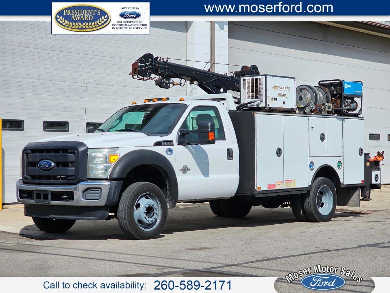 Used 2016 Ford F550 2WD Regular Cab Super Duty image 1