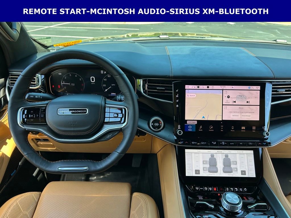 Used 2024 Jeep Grand Wagoneer Series III w/ Rear Seat Video Group 1 AWD/4WD image 16