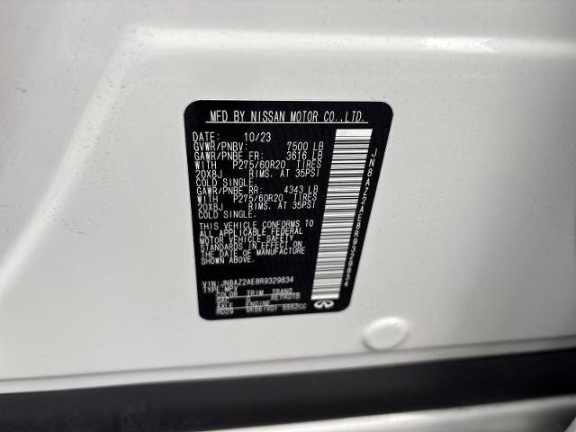 Certified 2024 INFINITI QX80 Luxe w/ Cargo Package image 30