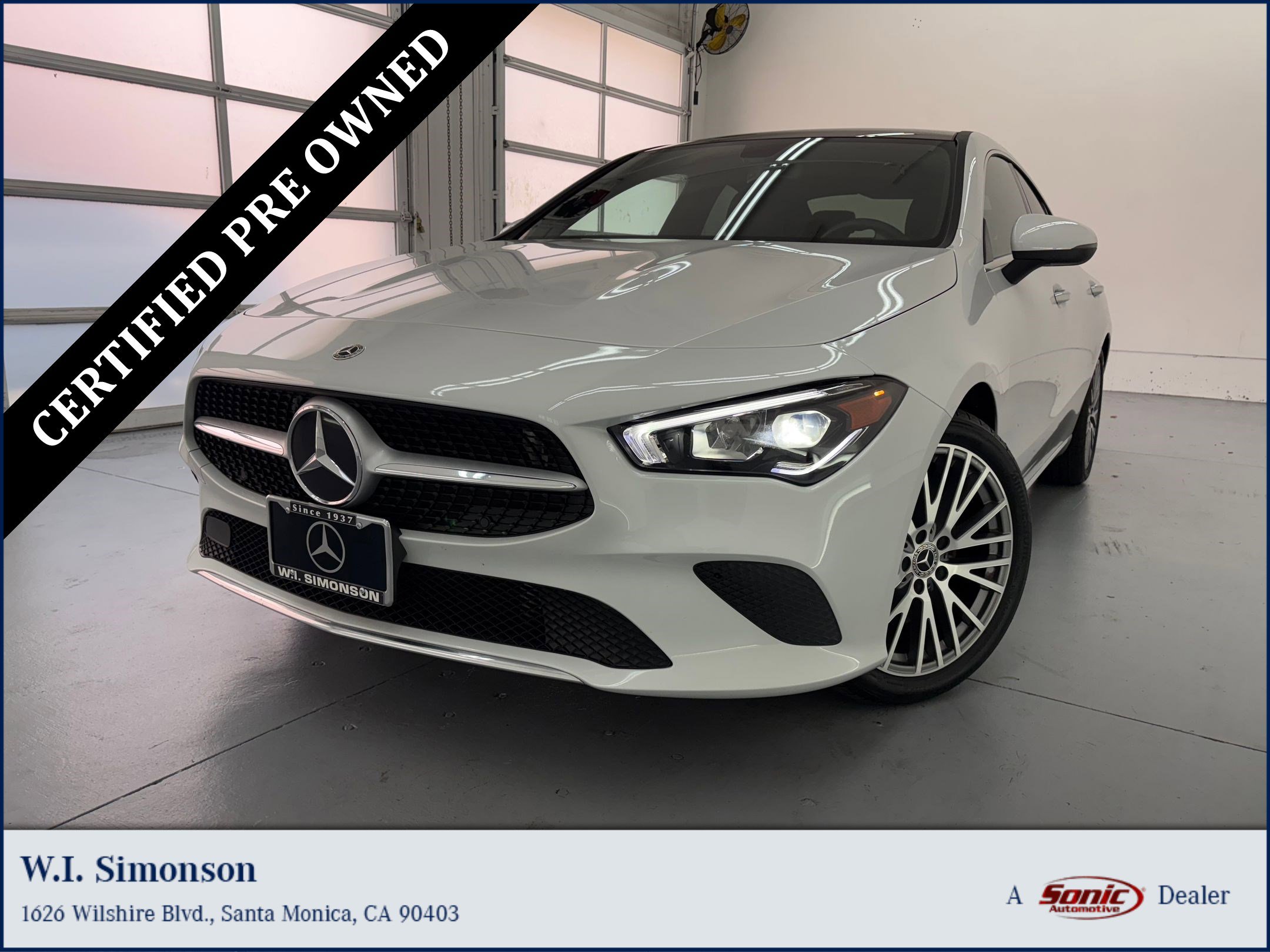 Certified 2022 Mercedes-Benz CLA 250