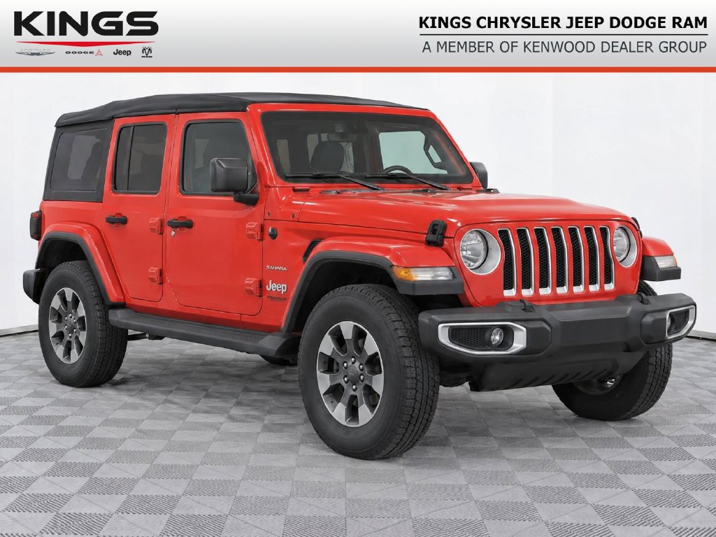 Used 2018 Jeep Wrangler Unlimited Sahara AWD/4WD image 1