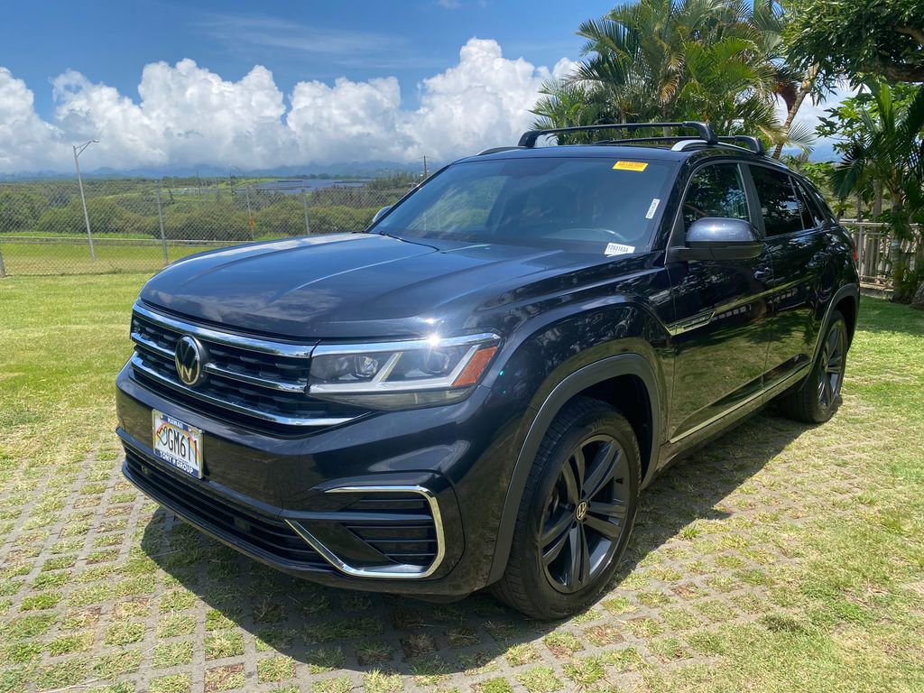 Used 2021 Volkswagen Atlas Cross Sport SE w/ Panoramic Sunroof Package AWD/4WD image 3