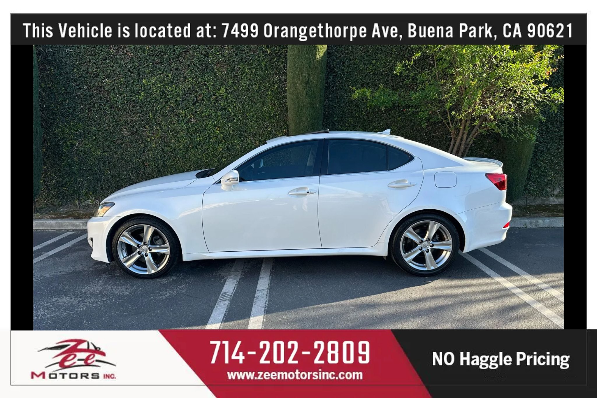 Used 2012 Lexus IS 250 IS 250 Sedan 4D w/ Premium Pkg Value Edition image 10