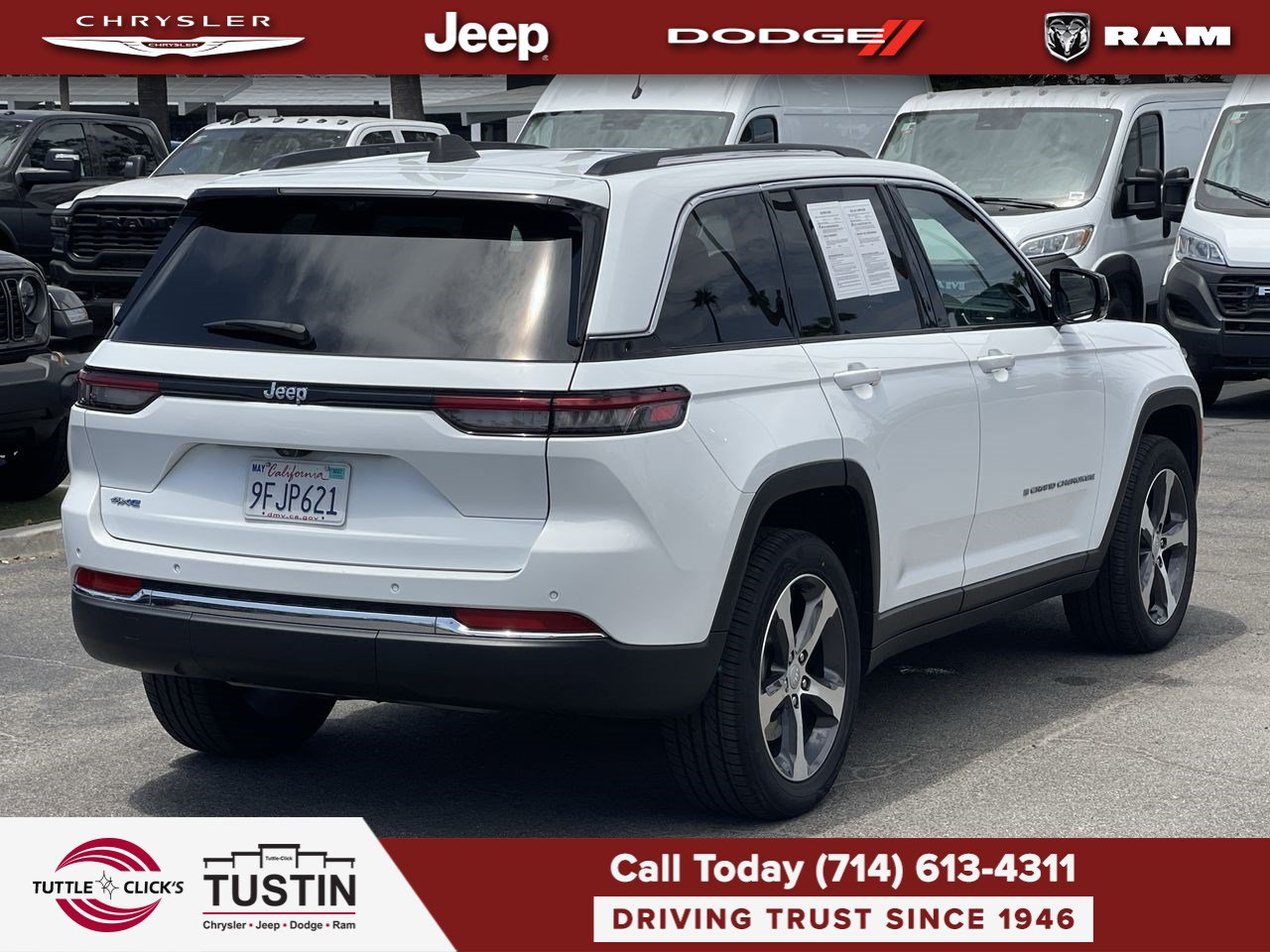 Used 2023 Jeep Grand Cherokee 4WD 4xe w/ Luxury Tech Group II image 6