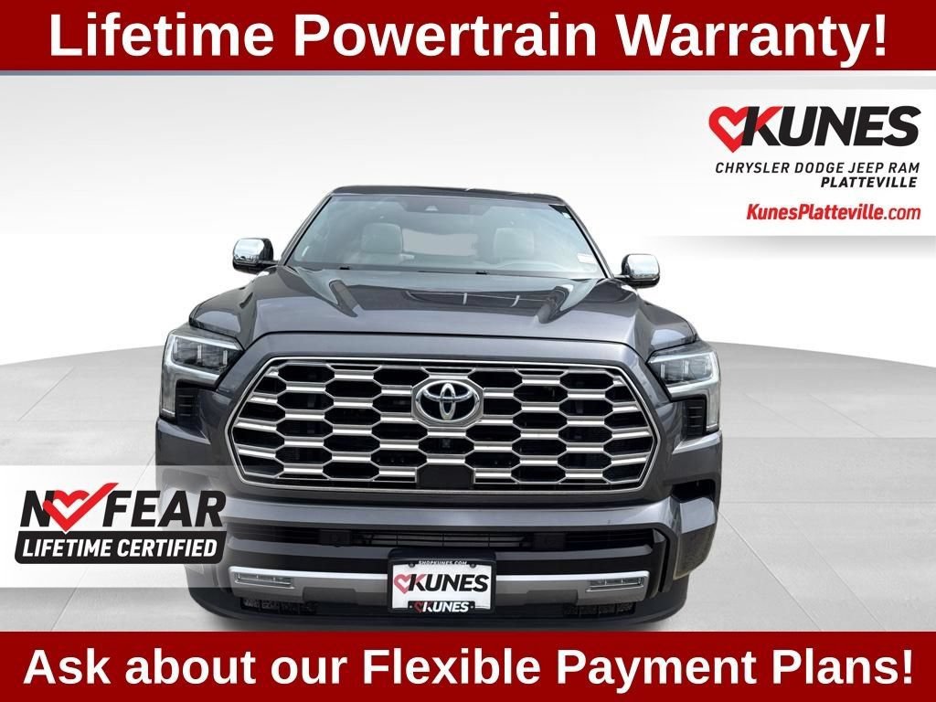Used 2024 Toyota Sequoia Capstone AWD/4WD image 4