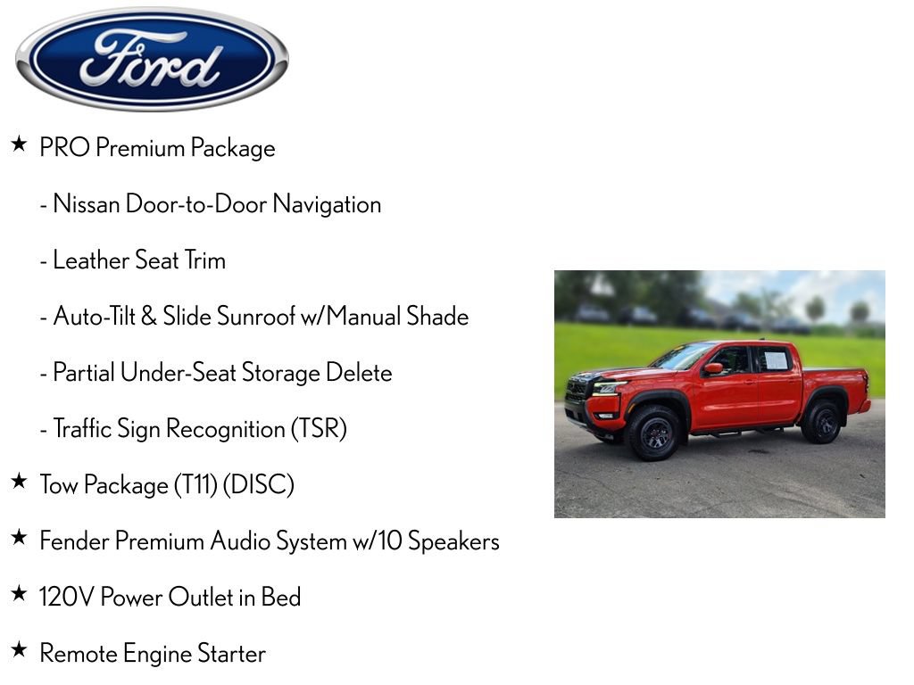 Used 2025 Nissan Frontier PRO-4X w/ Pro Premium Package AWD/4WD image 13