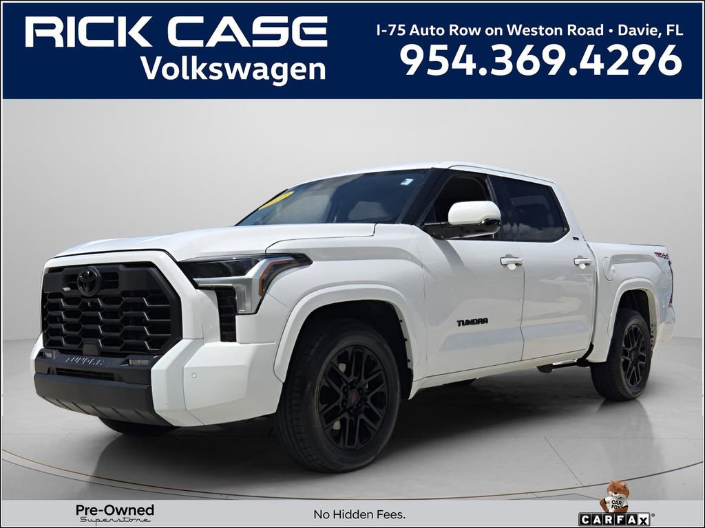 Used 2023 Toyota Tundra SR5 w/ TRD Sport Premium Package AWD/4WD image 1