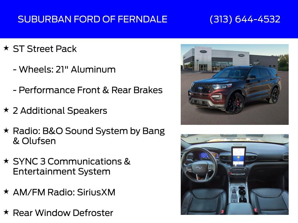 Used 2020 Ford Explorer ST w/ ST Street Pack image 9