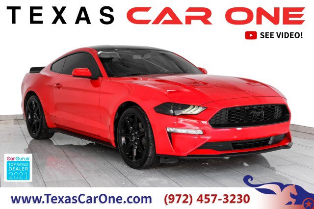 Used 2020 Ford Mustang Coupe w/ Black Accent Package RWD image 1