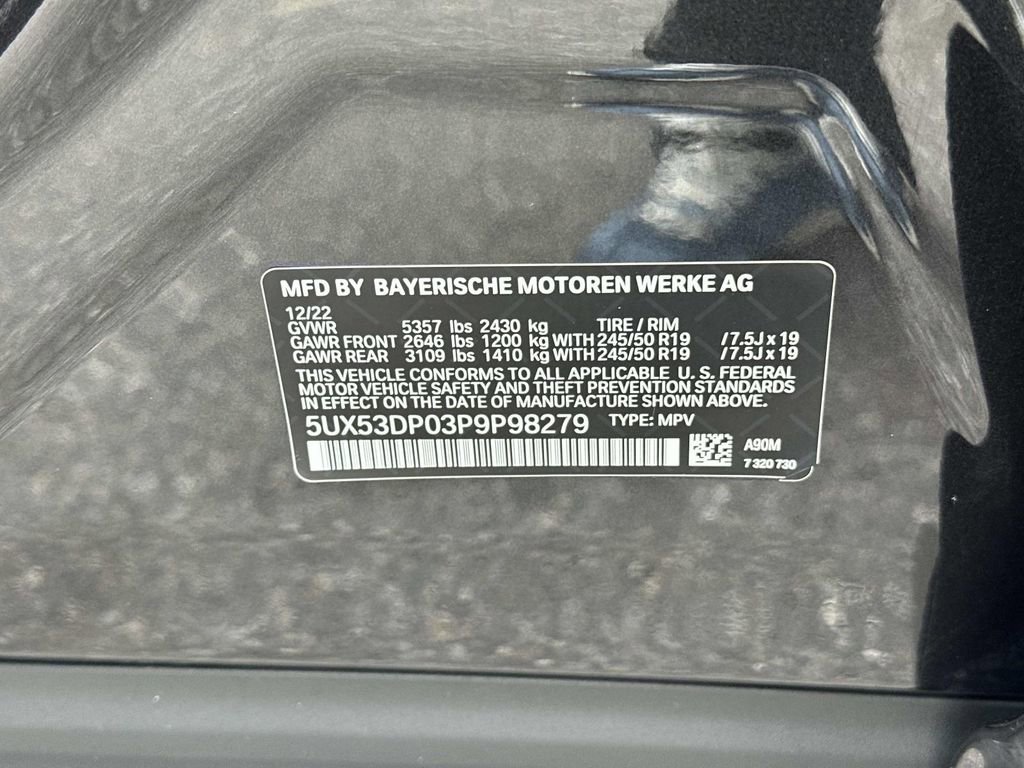 Used 2023 BMW X3 xDrive30i w/ Premium Package image 41