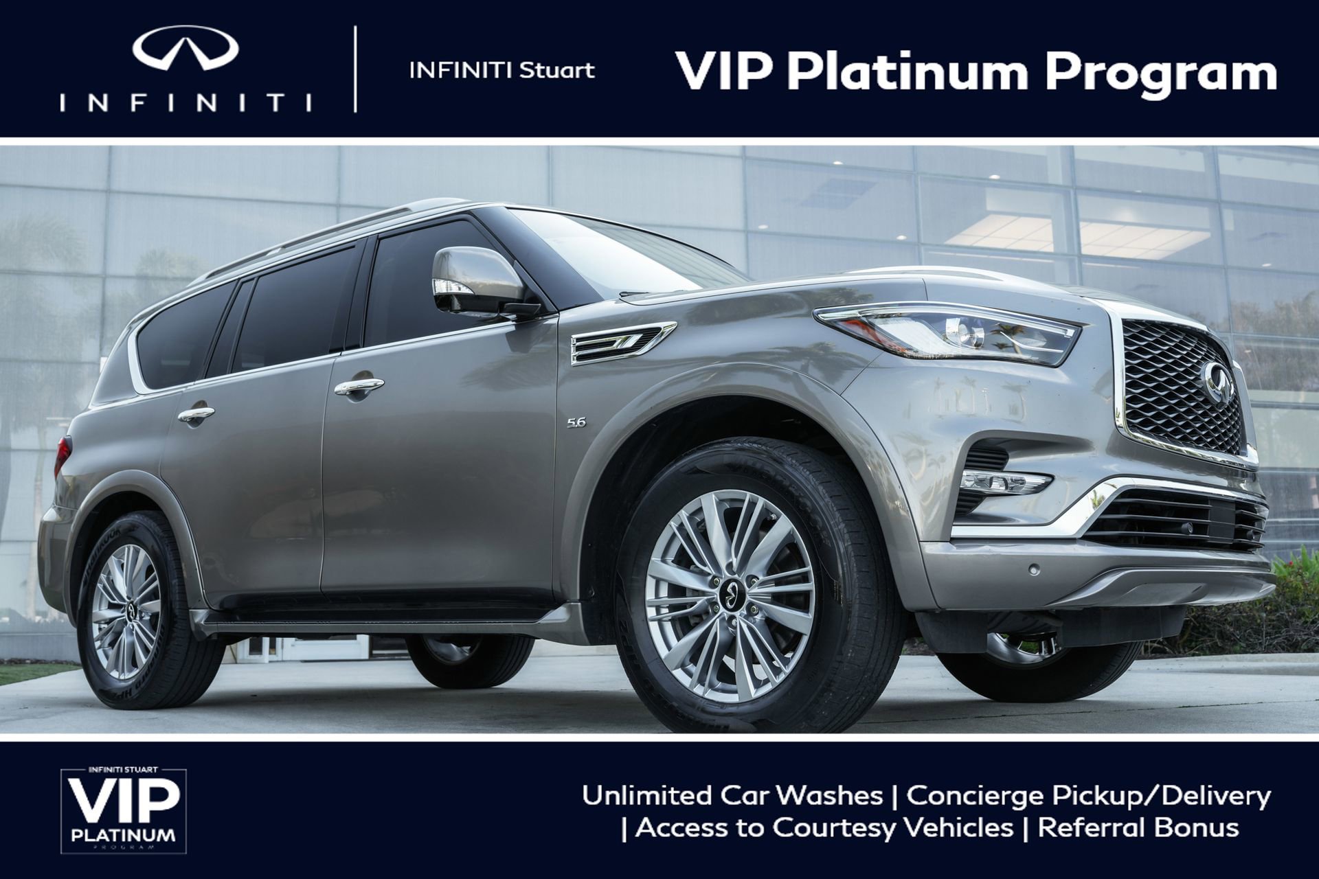 Certified 2019 INFINITI QX80 Luxe image 1