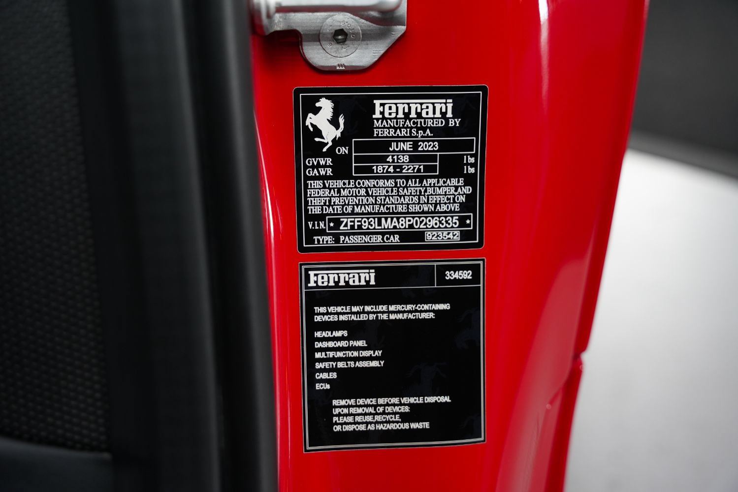 Used 2023 Ferrari F8 Tributo RWD image 52