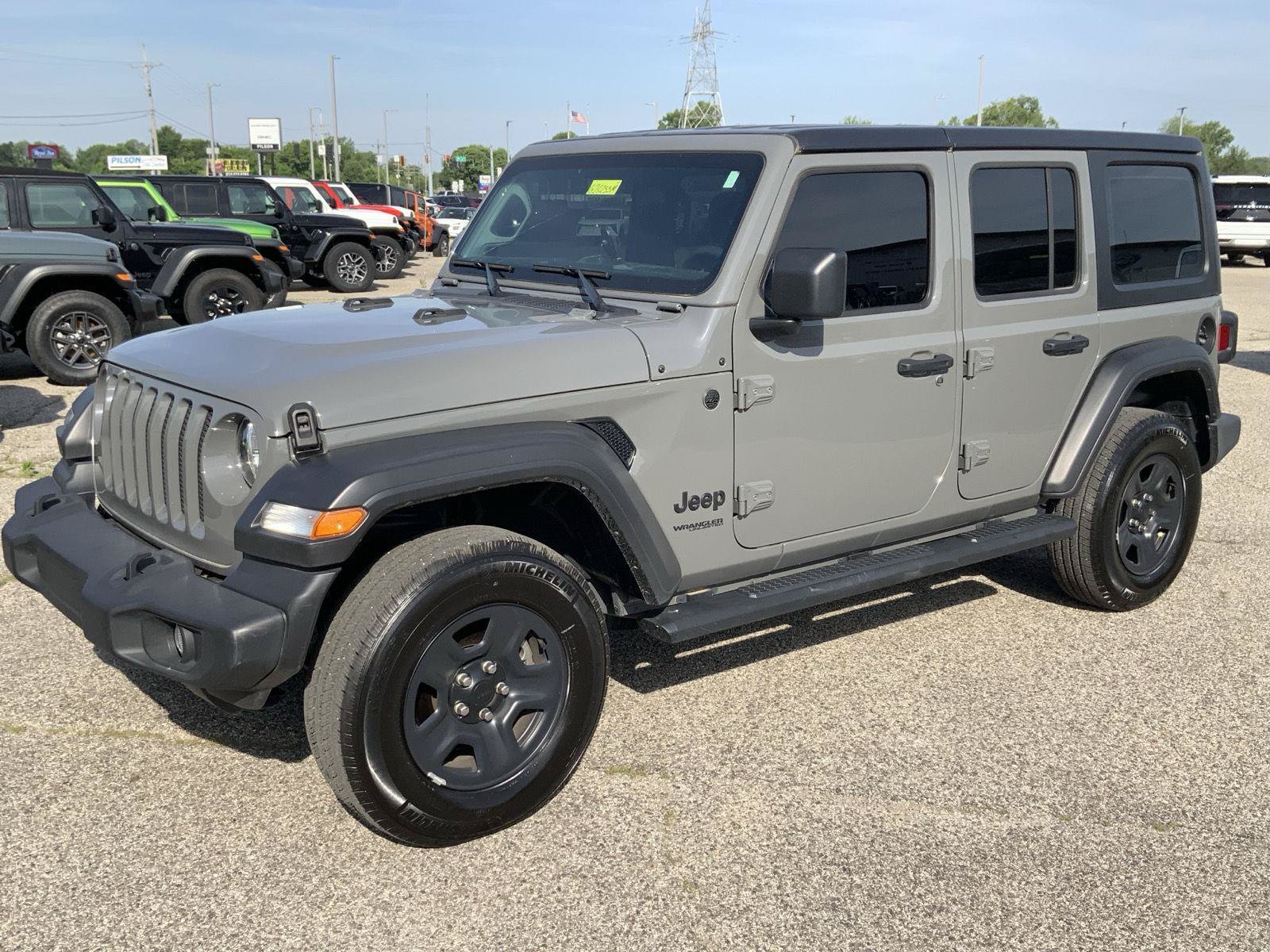 Used 2022 Jeep Wrangler Unlimited Sport AWD/4WD image 4