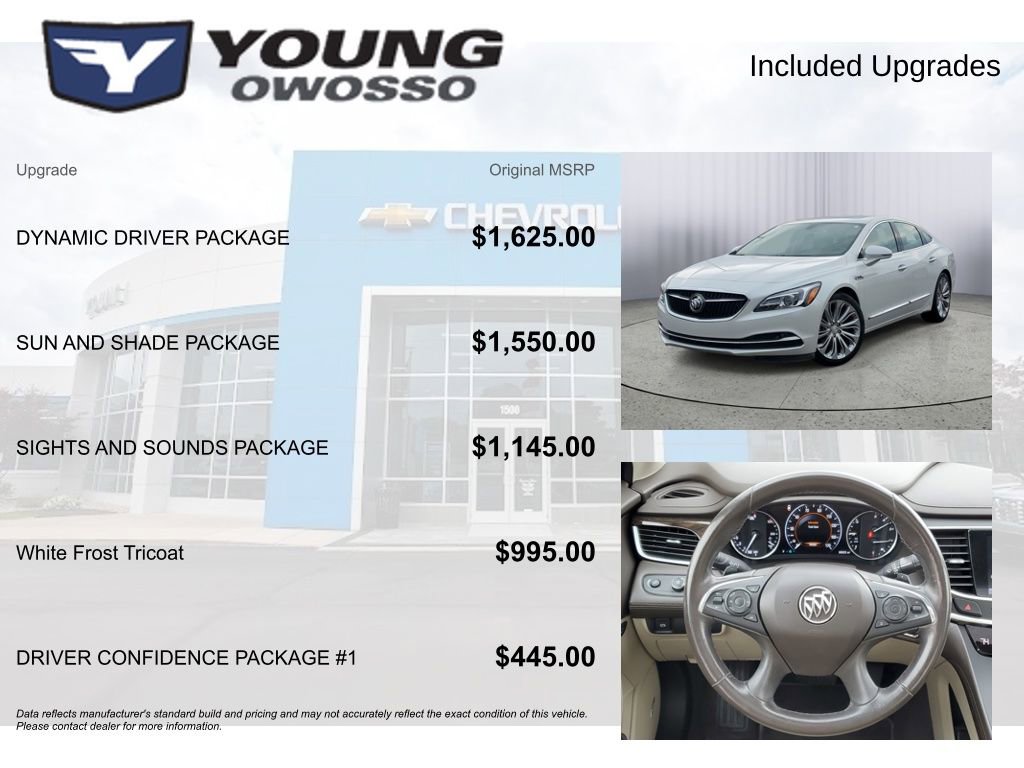 Used 2017 Buick LaCrosse Essence w/ Dynamic Driver Package FWD image 4