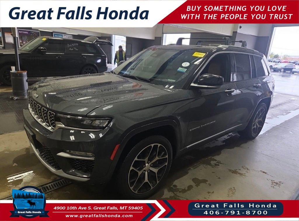 Used 2022 Jeep Grand Cherokee Summit AWD/4WD image 4