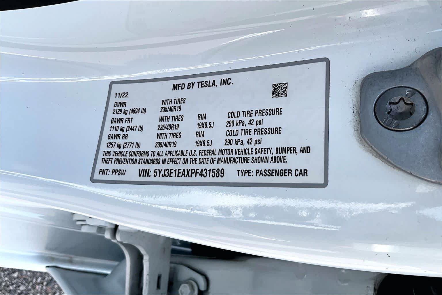 Used 2023 Tesla Model 3 Standard Range RWD image 38