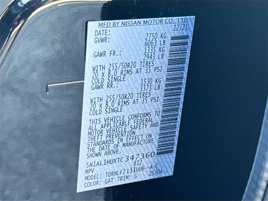 New 2026 INFINITI QX60 Autograph w/ Dark Cargo Package image 35