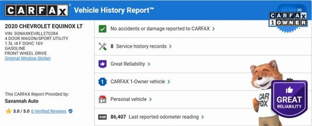 Used 2020 Chevrolet Equinox LT image 3