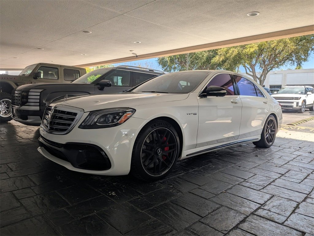 Used 2020 Mercedes-Benz S 63 AMG 4MATIC Sedan image 3