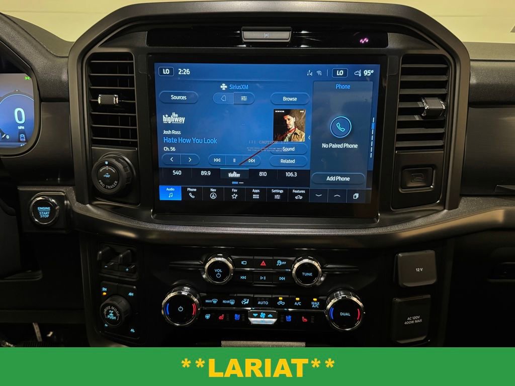 New 2025 Ford F150 Lariat w/ Equipment Group 501A Mid image 13