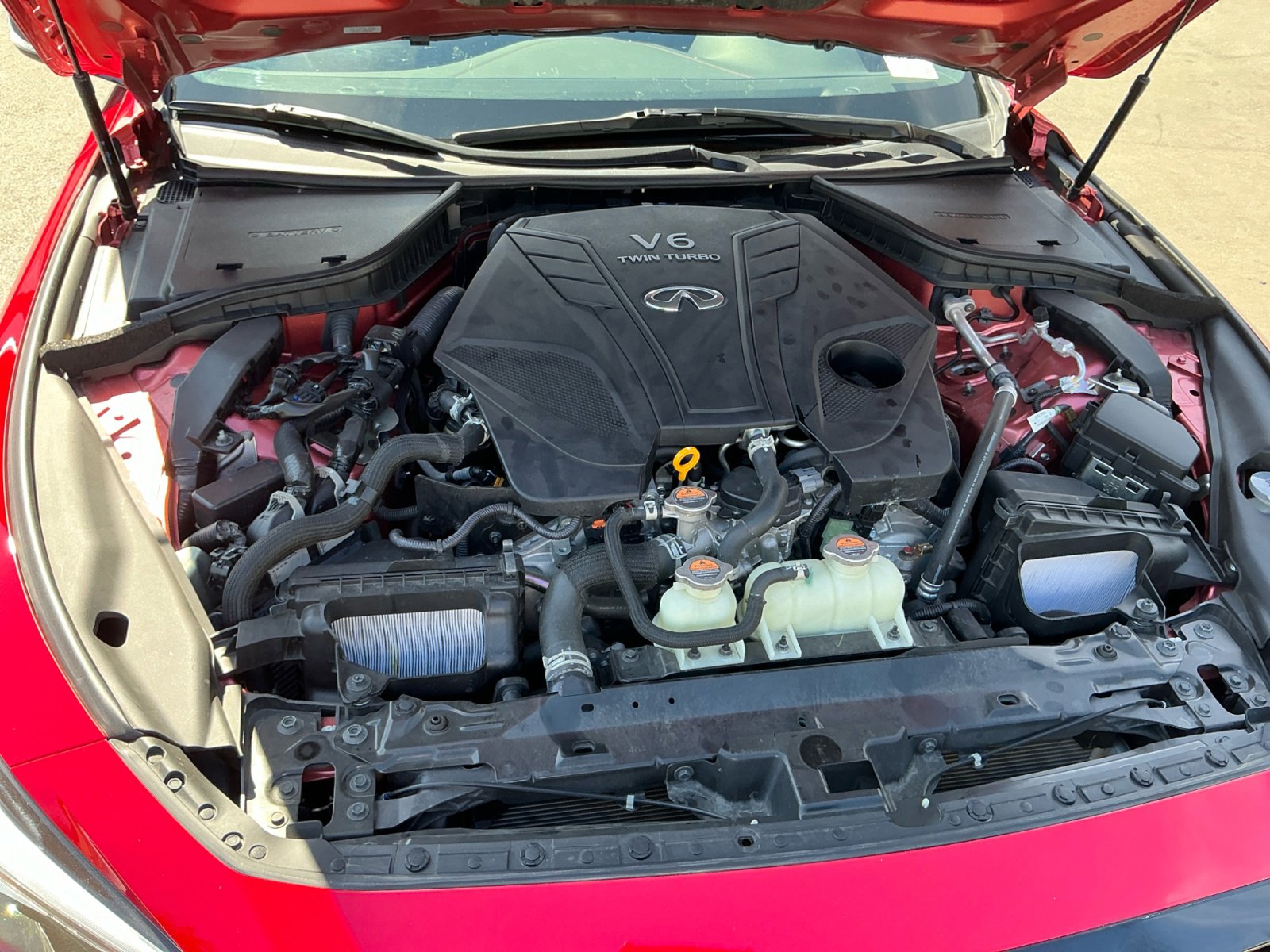 Used 2023 INFINITI Q50 Red Sport 400 image 21