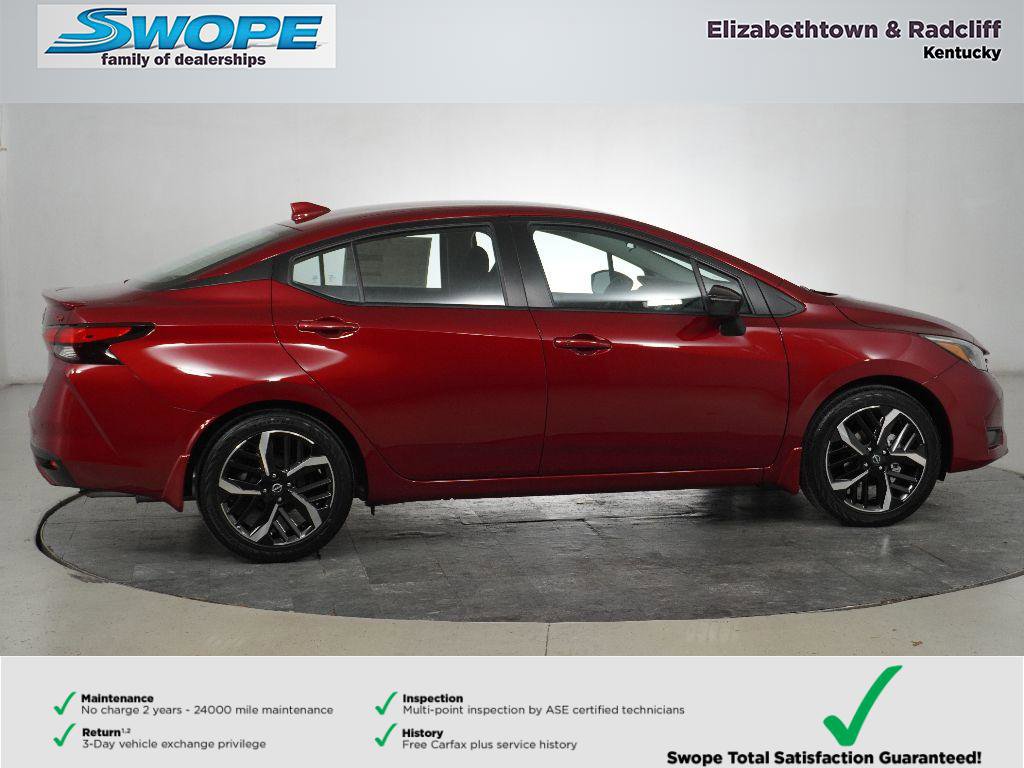 New 2025 Nissan Versa SR w/ Trunk Package FWD image 13