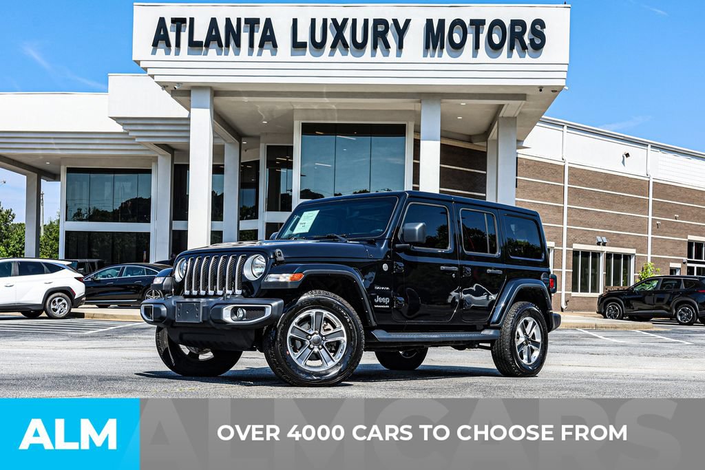 Used 2023 Jeep Wrangler Unlimited Sahara w/ Cold Weather Group AWD/4WD image 3