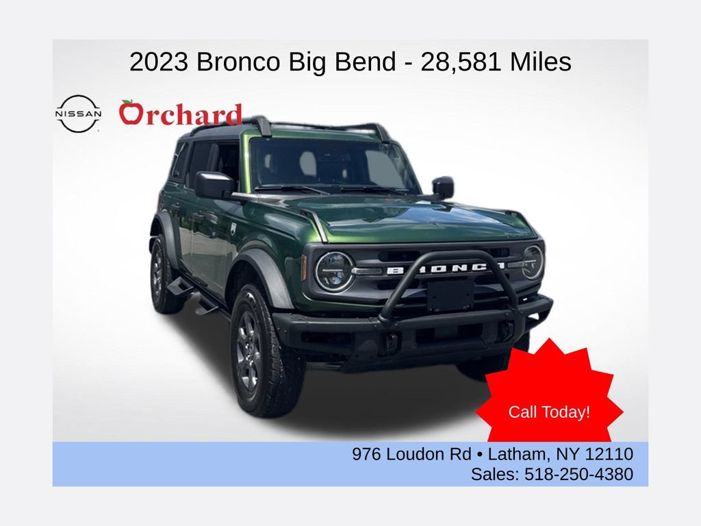 Used 2023 Ford Bronco Big Bend AWD/4WD 360° Tour