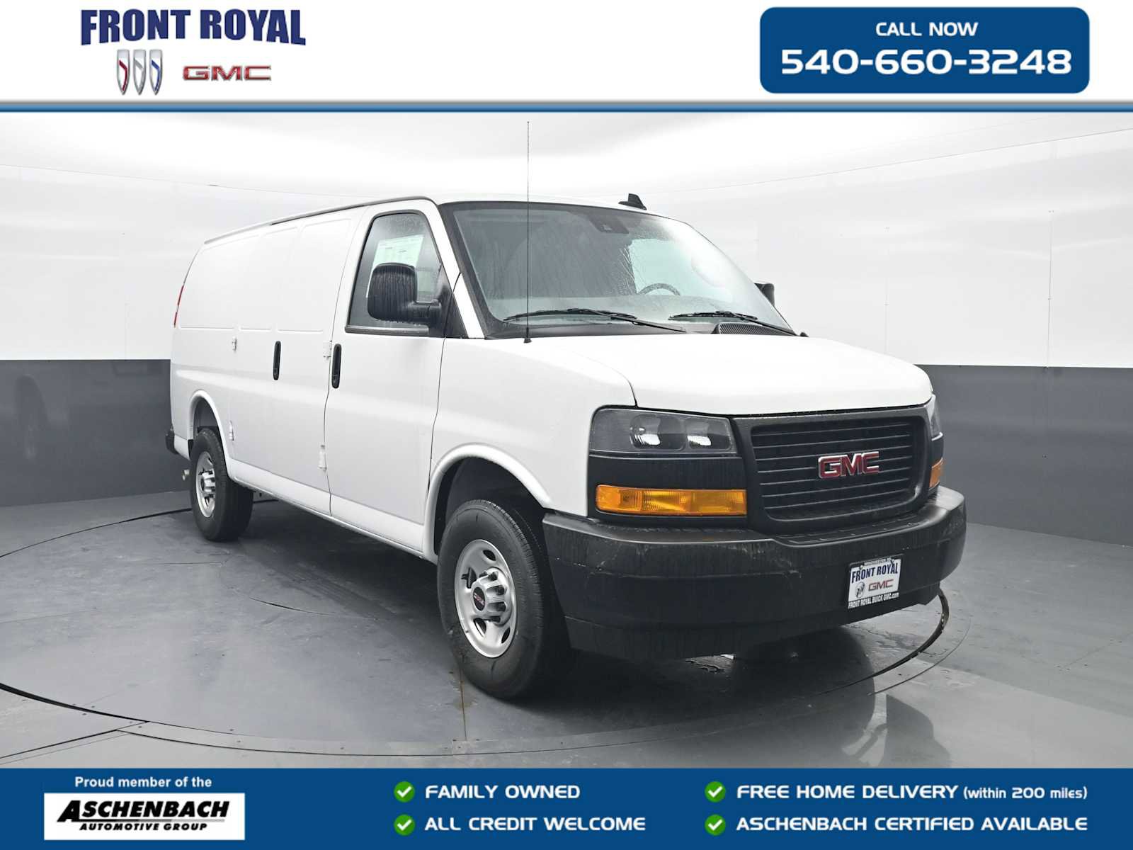 New 2025 GMC Savana 2500 w/ Driver Convenience Package