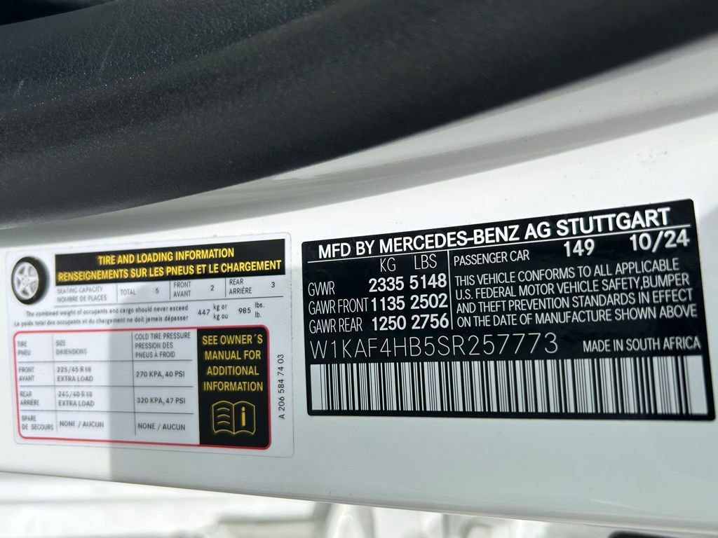 Used 2025 Mercedes-Benz C 300 4MATIC Sedan image 49