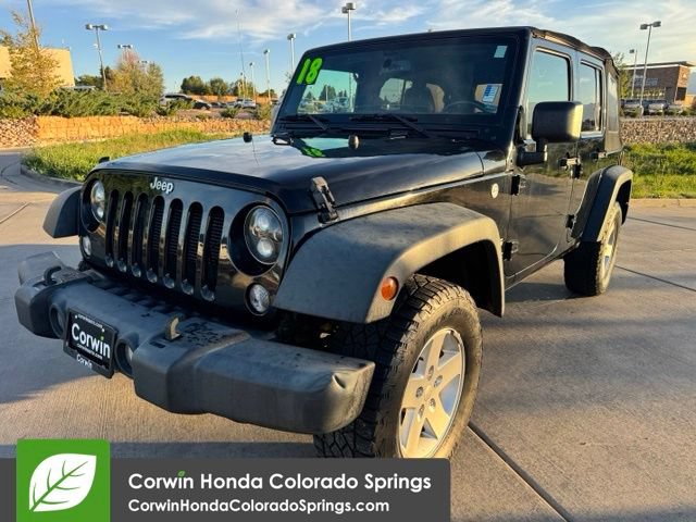 Used 2018 Jeep Wrangler Unlimited Sport S AWD/4WD image 4