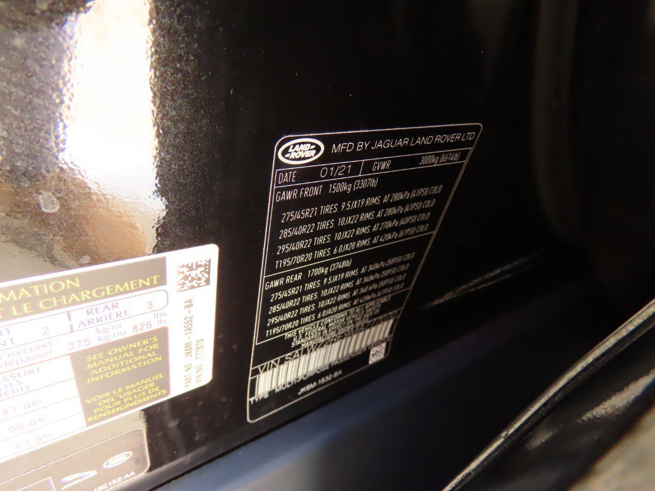 Used 2021 Land Rover Range Rover Sport SVR Carbon Edition image 7