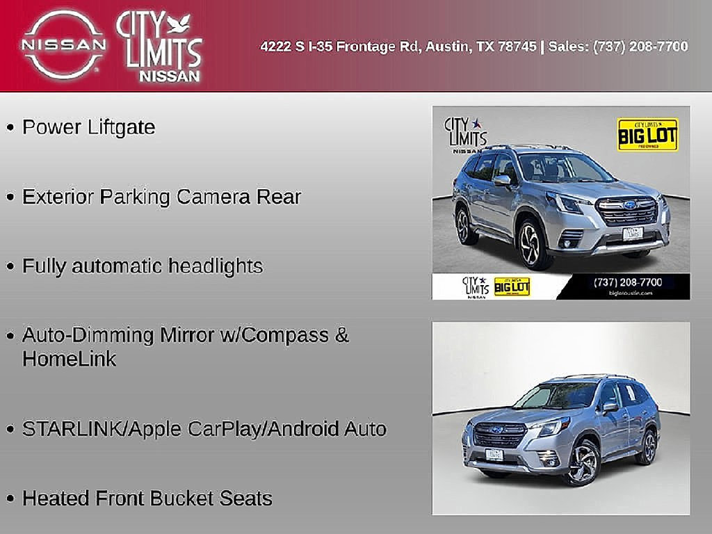 Used 2023 Subaru Forester Touring AWD/4WD image 12