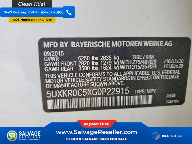 Used 2016 BMW X5 xDrive35i AWD/4WD image 17