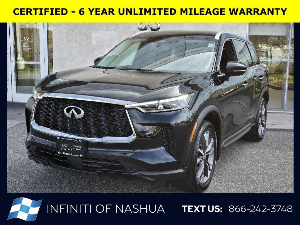 Certified 2023 INFINITI QX60 Luxe w/ Cargo Package AWD/4WD image 1