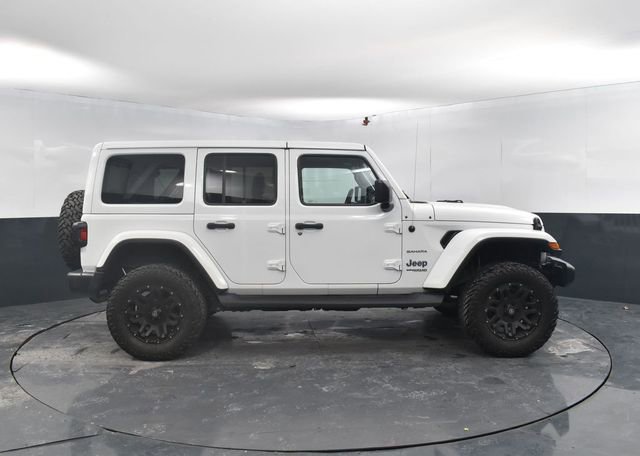 Used 2021 Jeep Wrangler Unlimited Sahara w/ Uconnect 4C Nav & Sound Group image 11