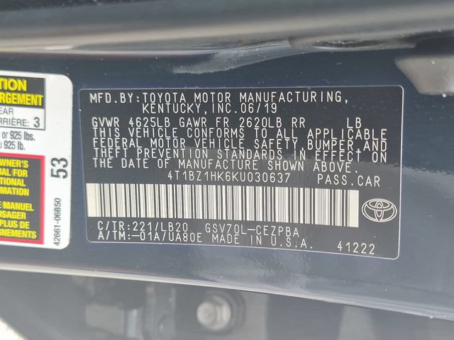Used 2019 Toyota Camry XSE w/ Protection Package (Q2) FWD image 30