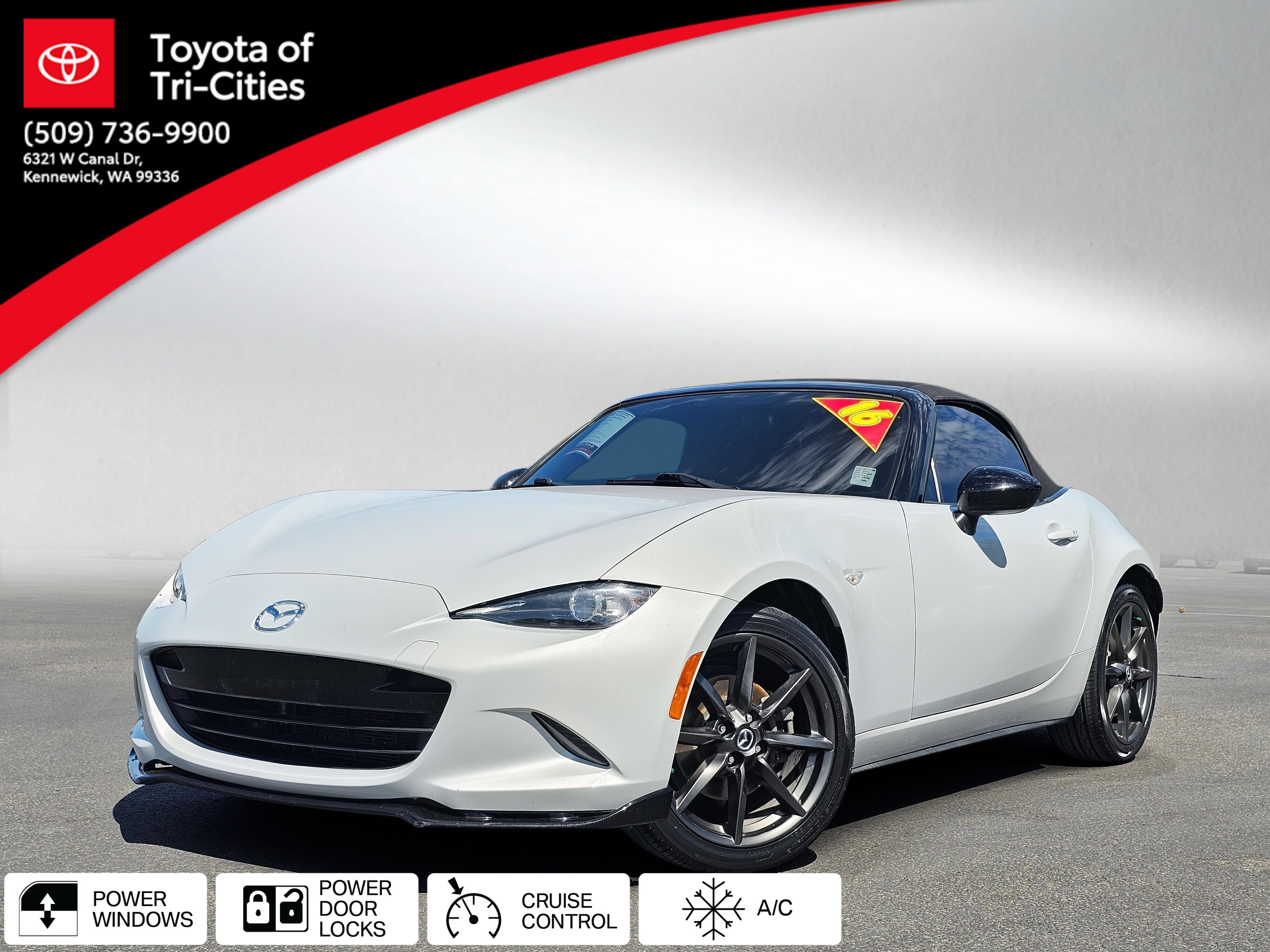 Used 2016 MAZDA MX-5 Miata Club RWD image 1