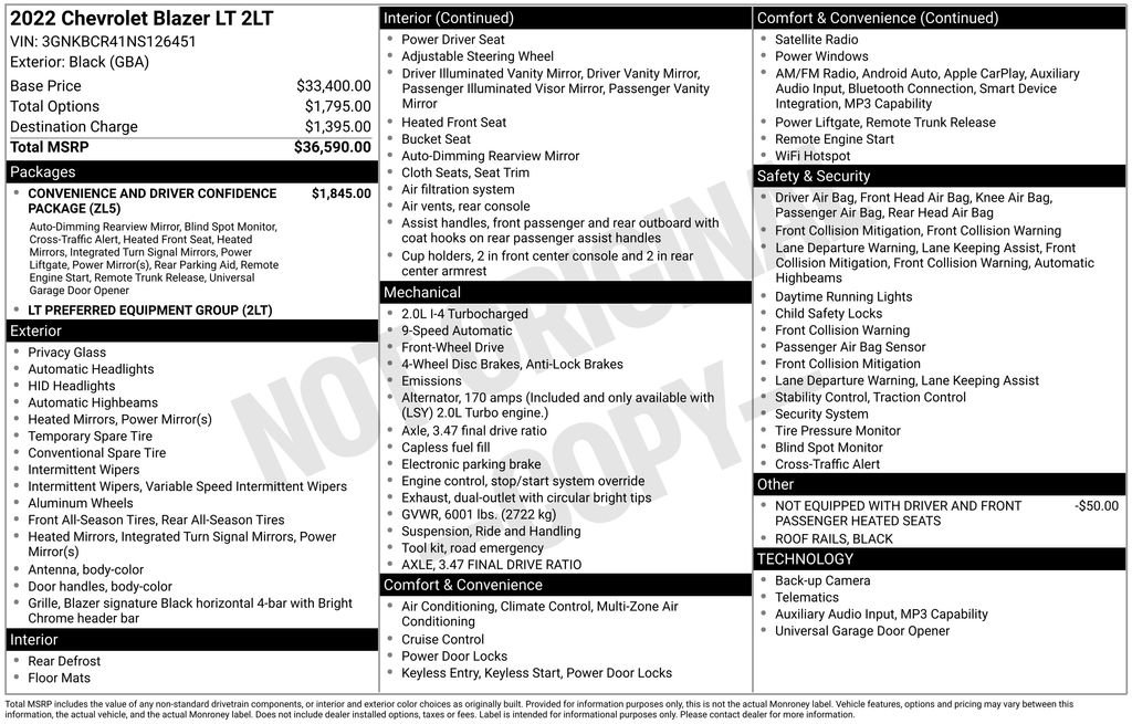 Used 2022 Chevrolet Blazer LT image 4