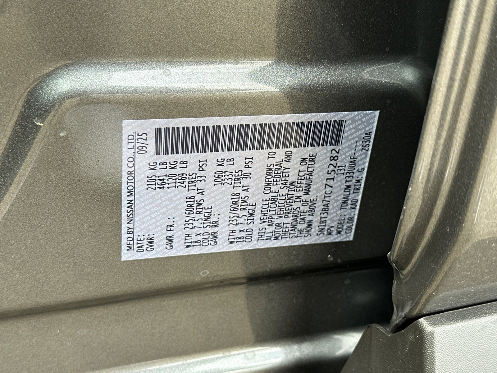 New 2026 Nissan Rogue SV w/ Cold Weather Package image 33