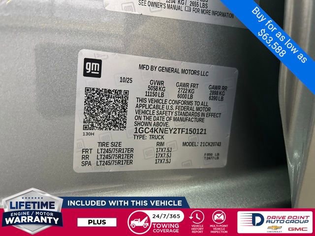 New 2026 Chevrolet Silverado 2500 LT w/ Snow Plow Prep/Camper Package image 16